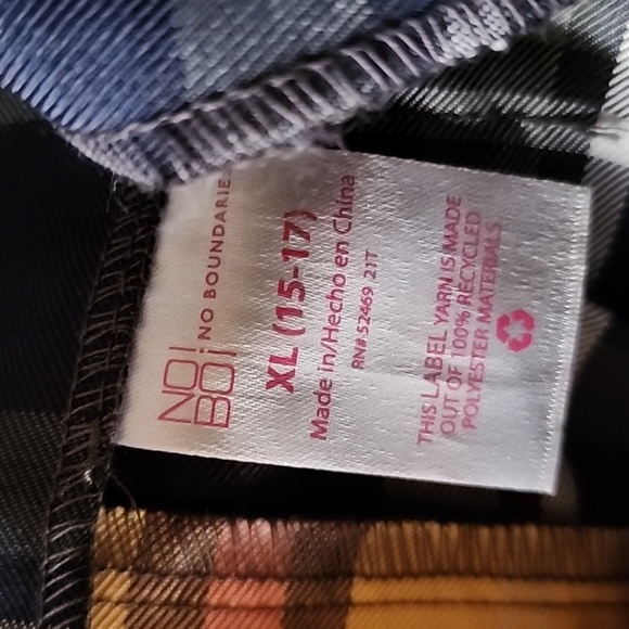 Y2K NO Boundaries plaid‎ mini 15/17 - Picture 9 of 9